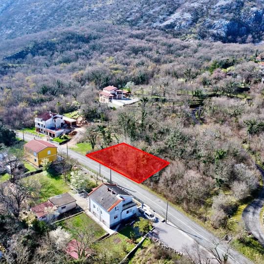 Crikvenica, Tribalj - građevinsko zemljište, 461 m²