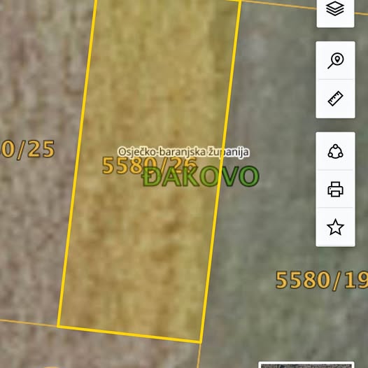 Prodaje se građevinsko zemljište u Đakovu