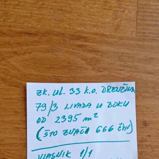 Prodajem zemljište